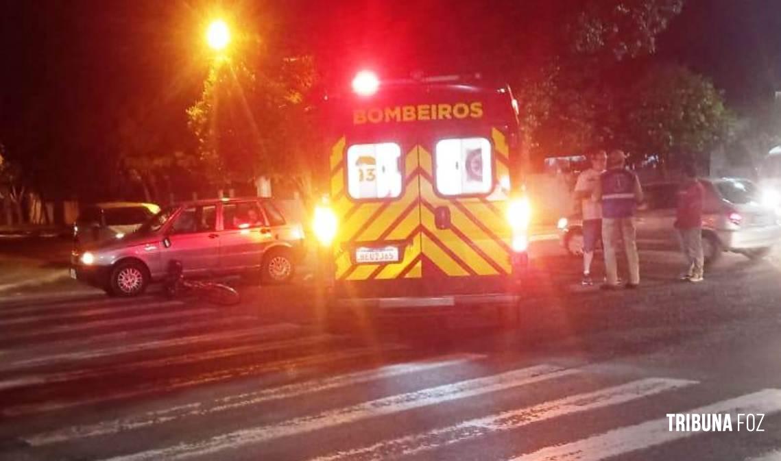 Siate socorre ciclista após colisão no Jardim São Paulo