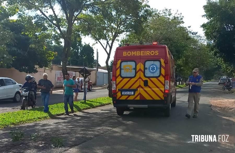 Siate socorre vítima de acidente de trânsito na Av. Alemanhã