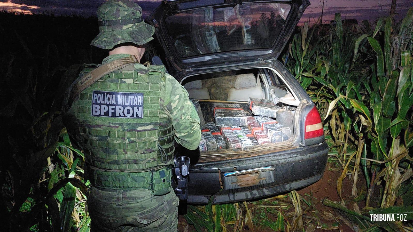 BPFRON apreende mais de 218,6 Kg de maconha em Santa Helena