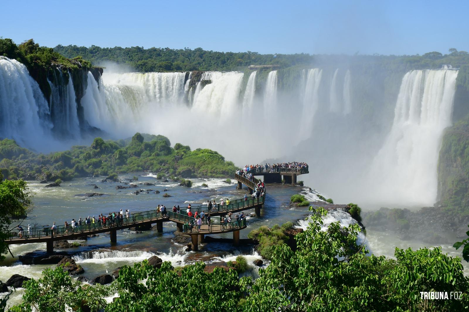 Parque Nacional do Iguaçu recebeu 29 mil visitantes no feriadão de Corpus Christi