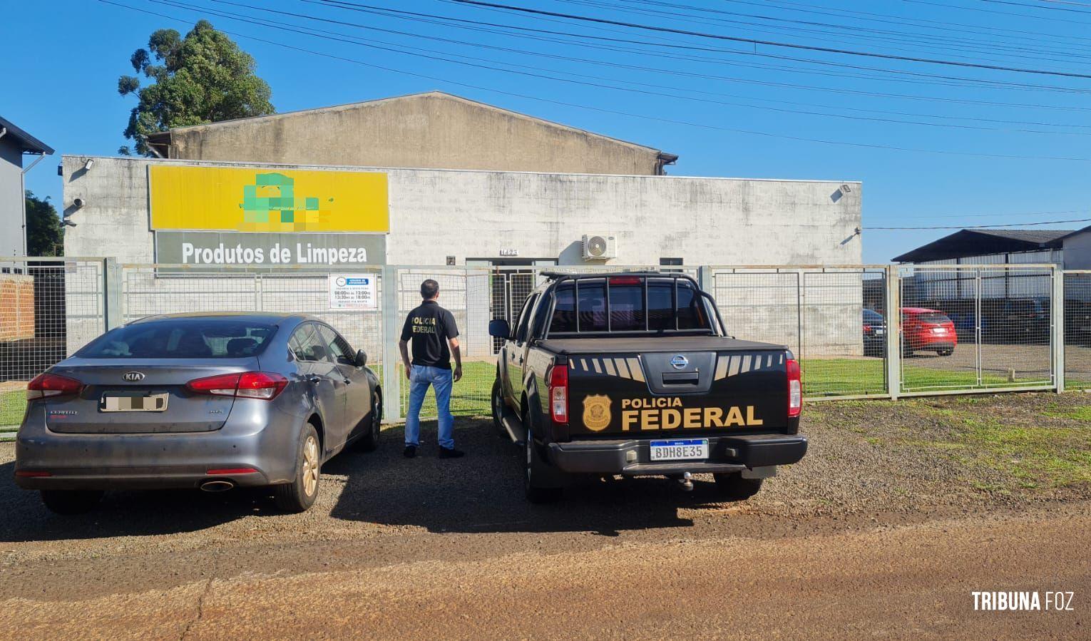 PF intensifica fiscalização de produtos químicos nas empresas da região da Tríplice Fronteira