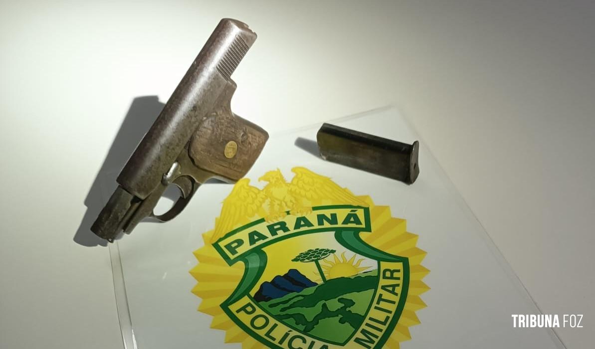 Polícia Militar prende homem armado no Bairro Portal da Foz 