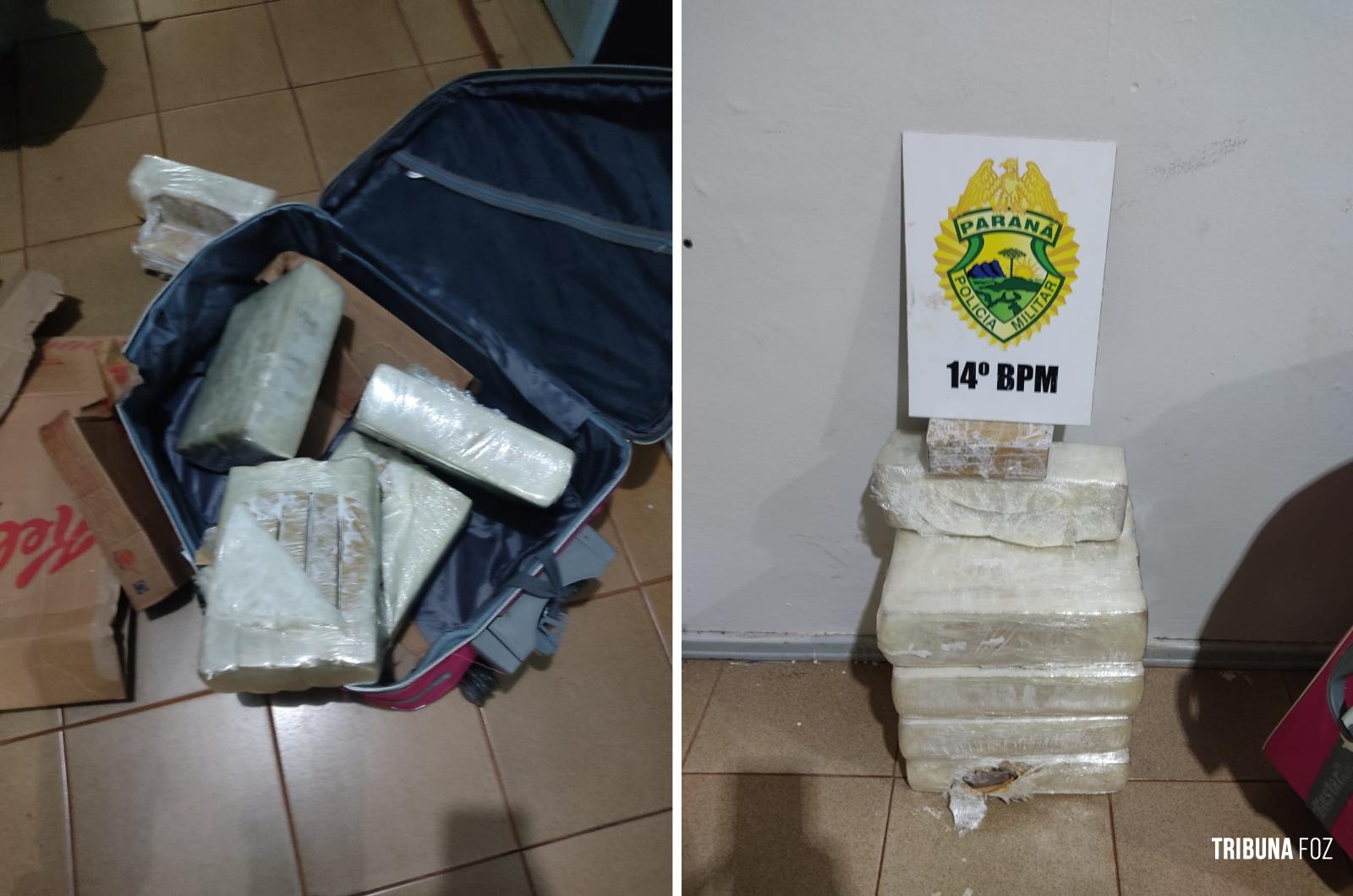 Polícia Militar prende mulher com 21 Kg de maconha em Medianeira