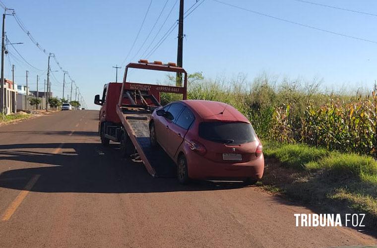 Policia Militar recupera veículo roubado em Medianeira