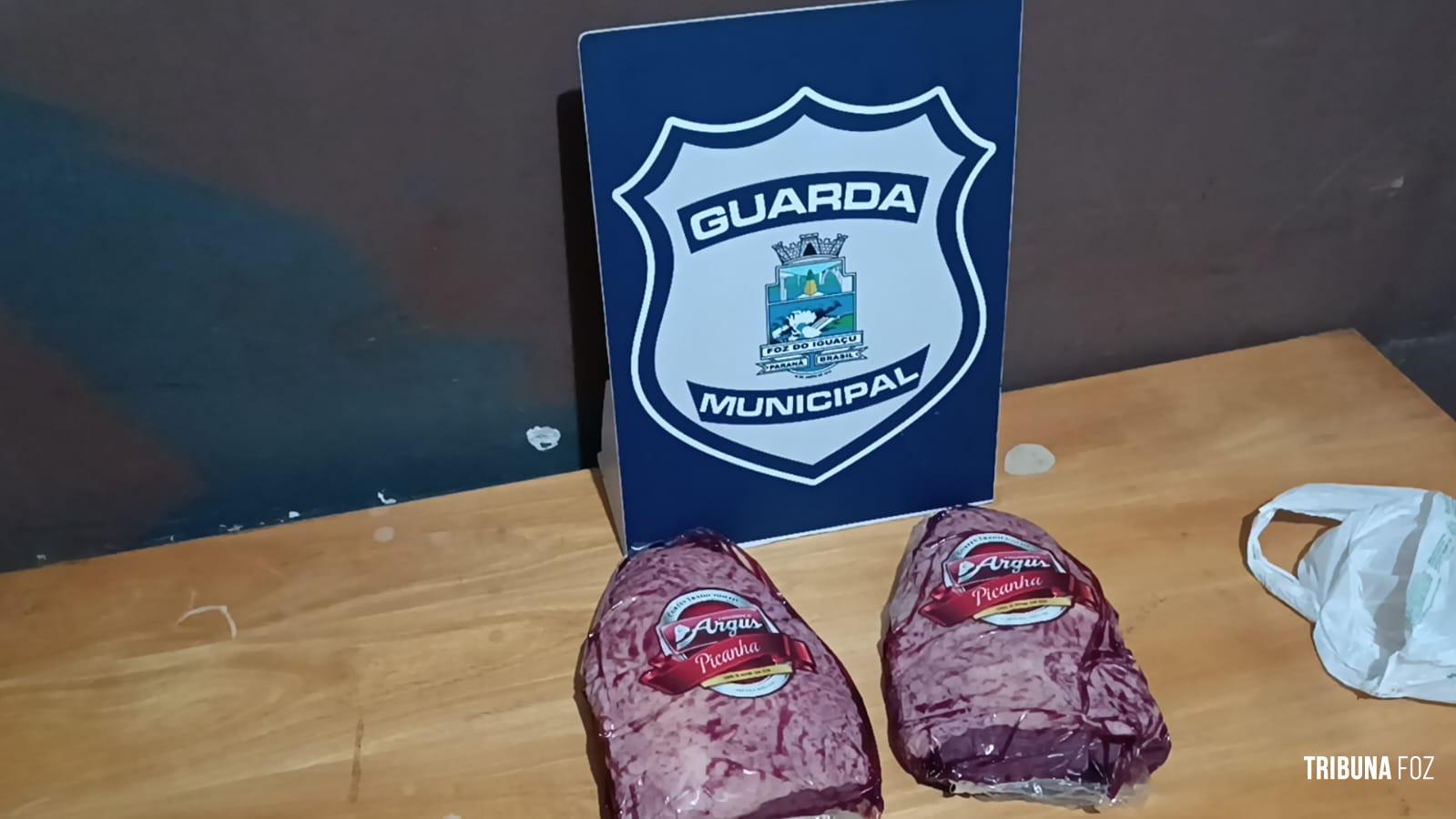 Guarda Municipal prende ladrão de picanha no Bairro Morumbi