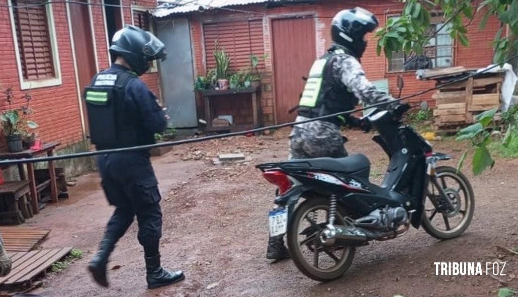 Moto roubada tinha GPS e é recuperada pela policia em Ciudad Del Este