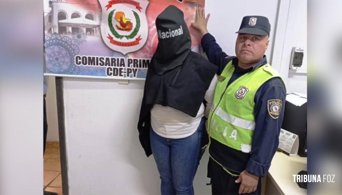 Mulher é preso por furto de jóias em Ciudad Del Este, no Paraguai