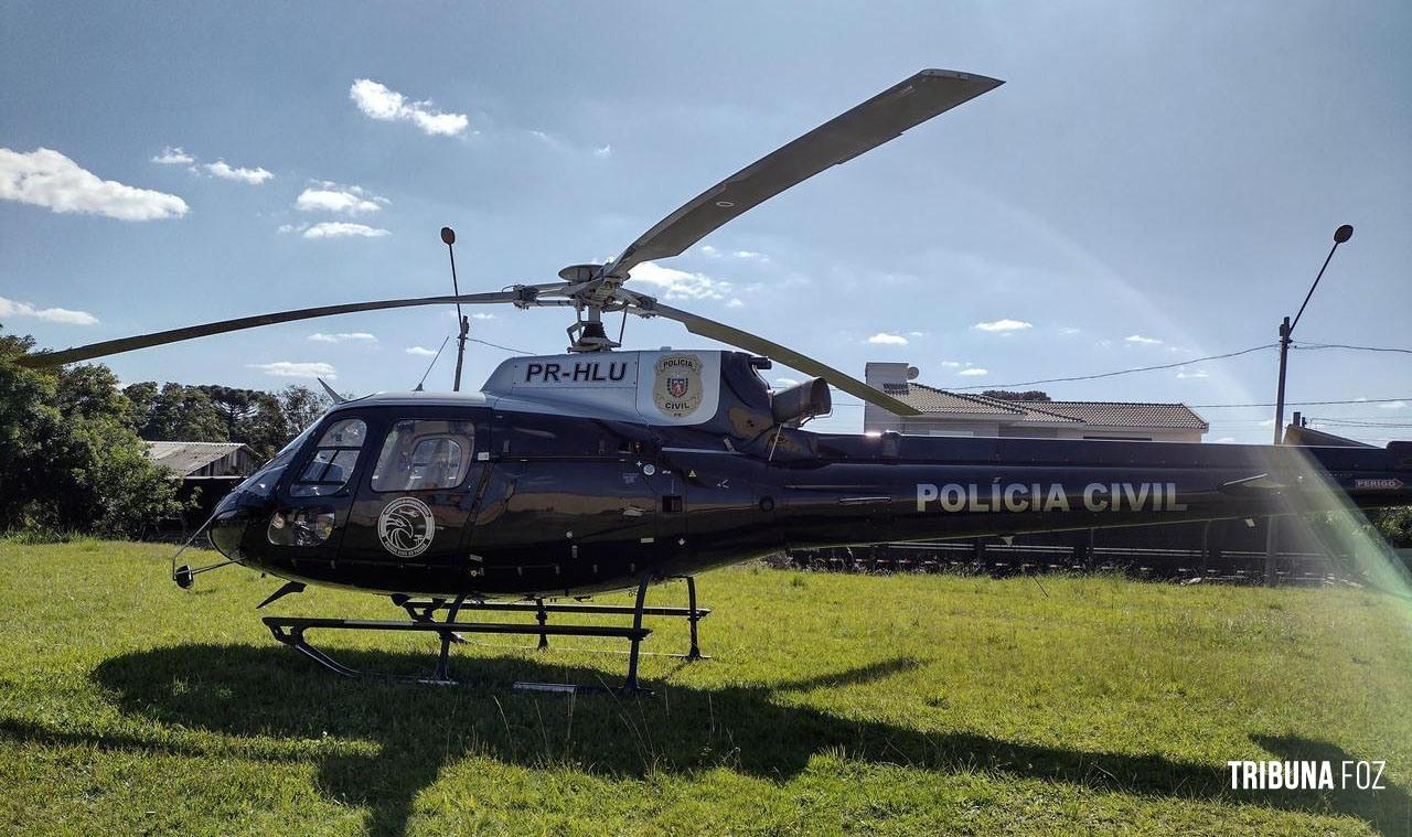 Polícia Civil do Paraná comemora sete anos do Grupamento de Operações Aéreas