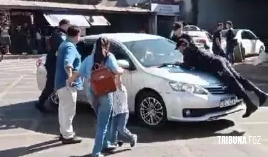 Policia prende condutor que atropelou agente de trânsito em Ciudad Del Este