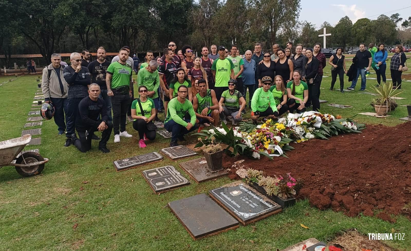 Acorrefoz faz homenagem de despedida ao amigo atleta Hélio Petronilio de Paula