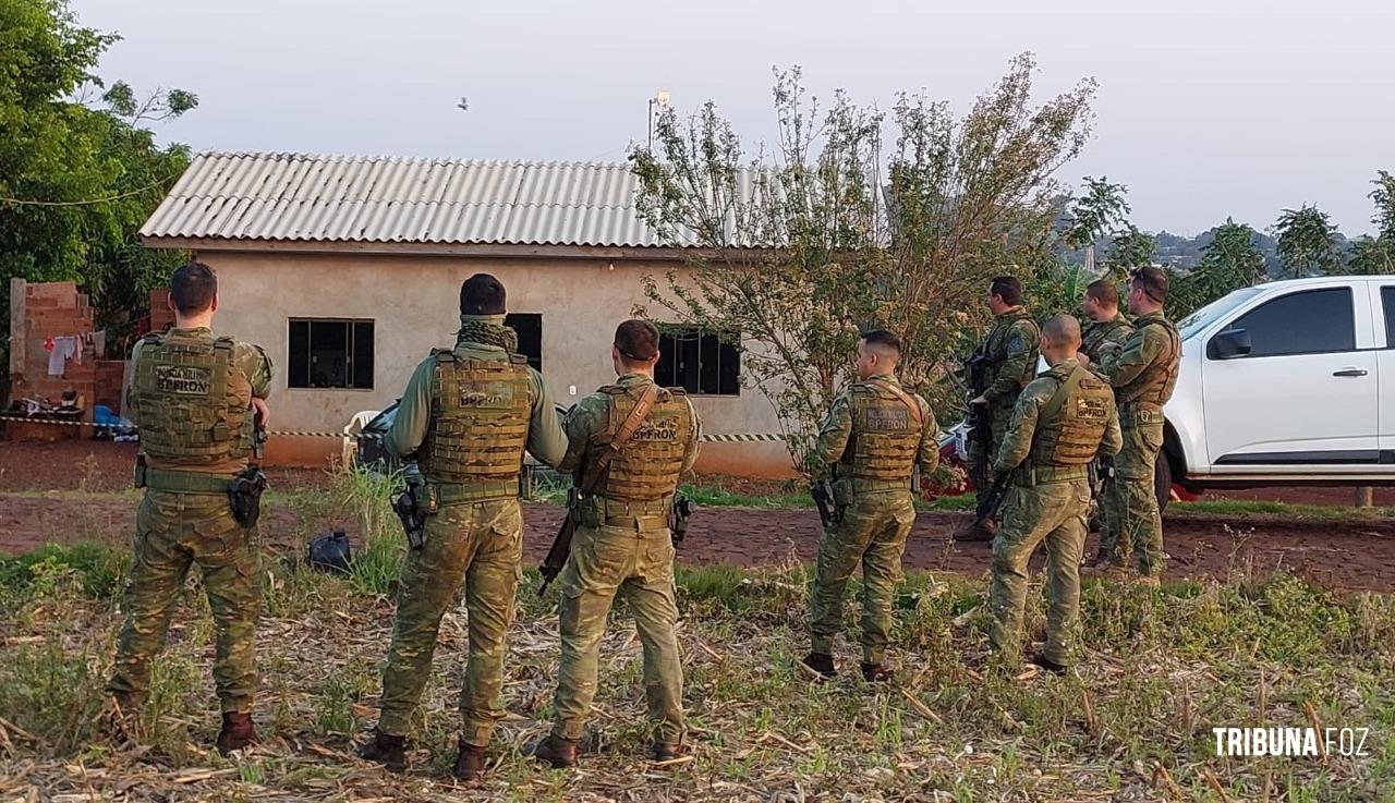 Cinco criminosos morrem em confronto armado contra a polícia militar em Santa Helena