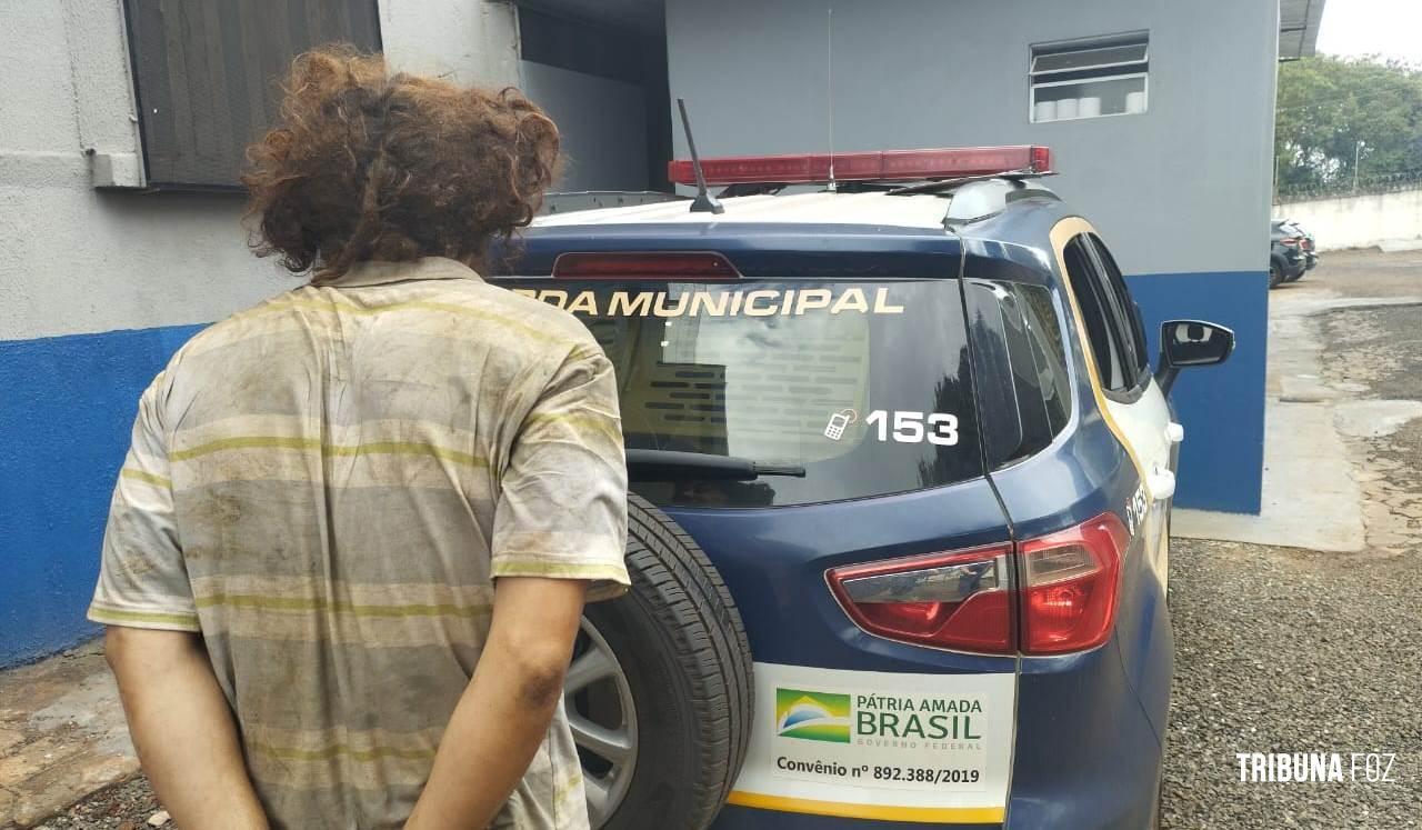 Guarda Municipal prende homicida com mandado de prisão na Vila Portes