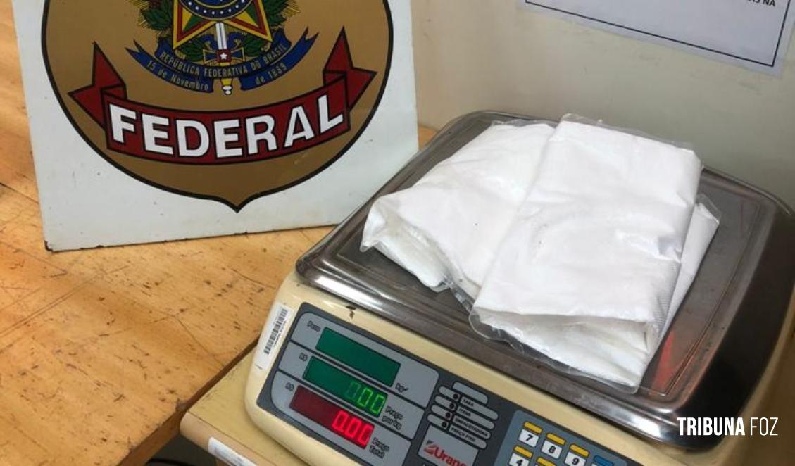 Policia Federal prende passageira com cocaína escondida no corpo no Aeroporto de Foz do Iguaçu