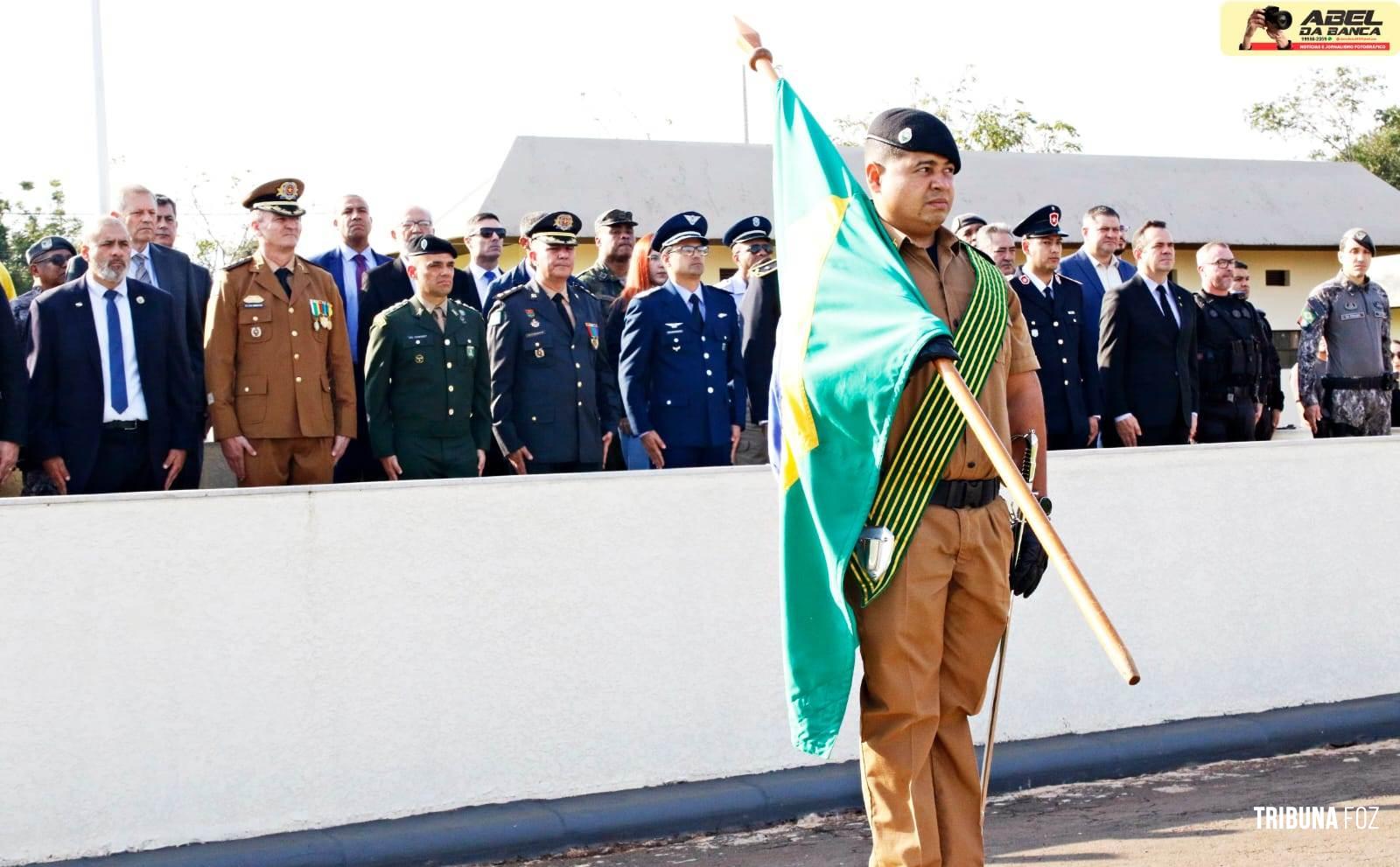 Polícia Militar do Paraná comemora 169 anos com solenidade no 14º BPM