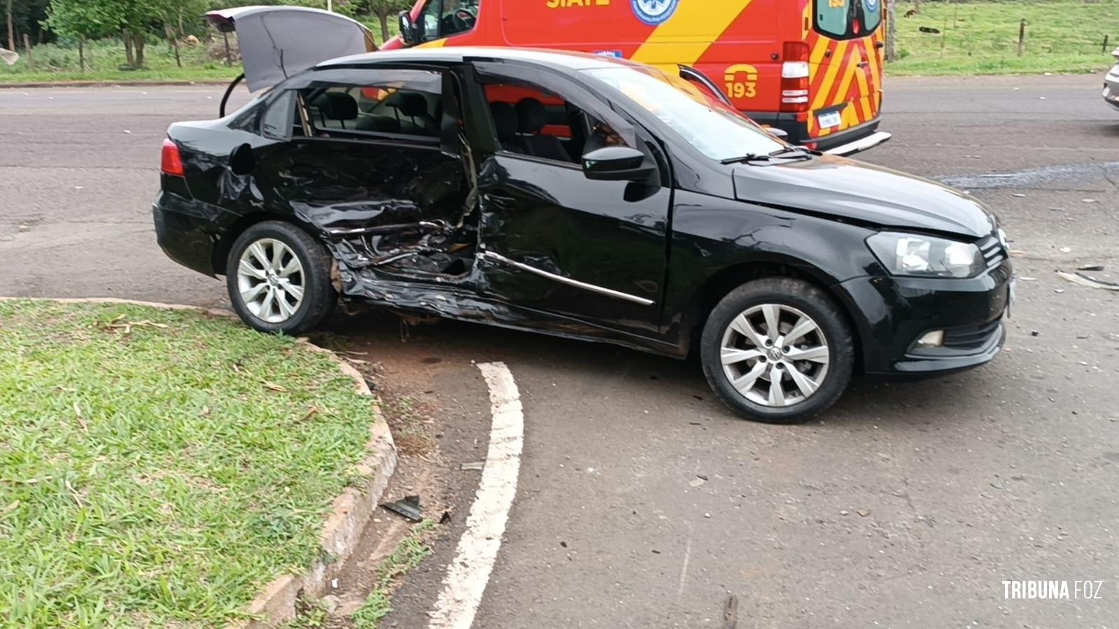 Siate socorre vitima de acidente de trânsito na Av. Beira Rio