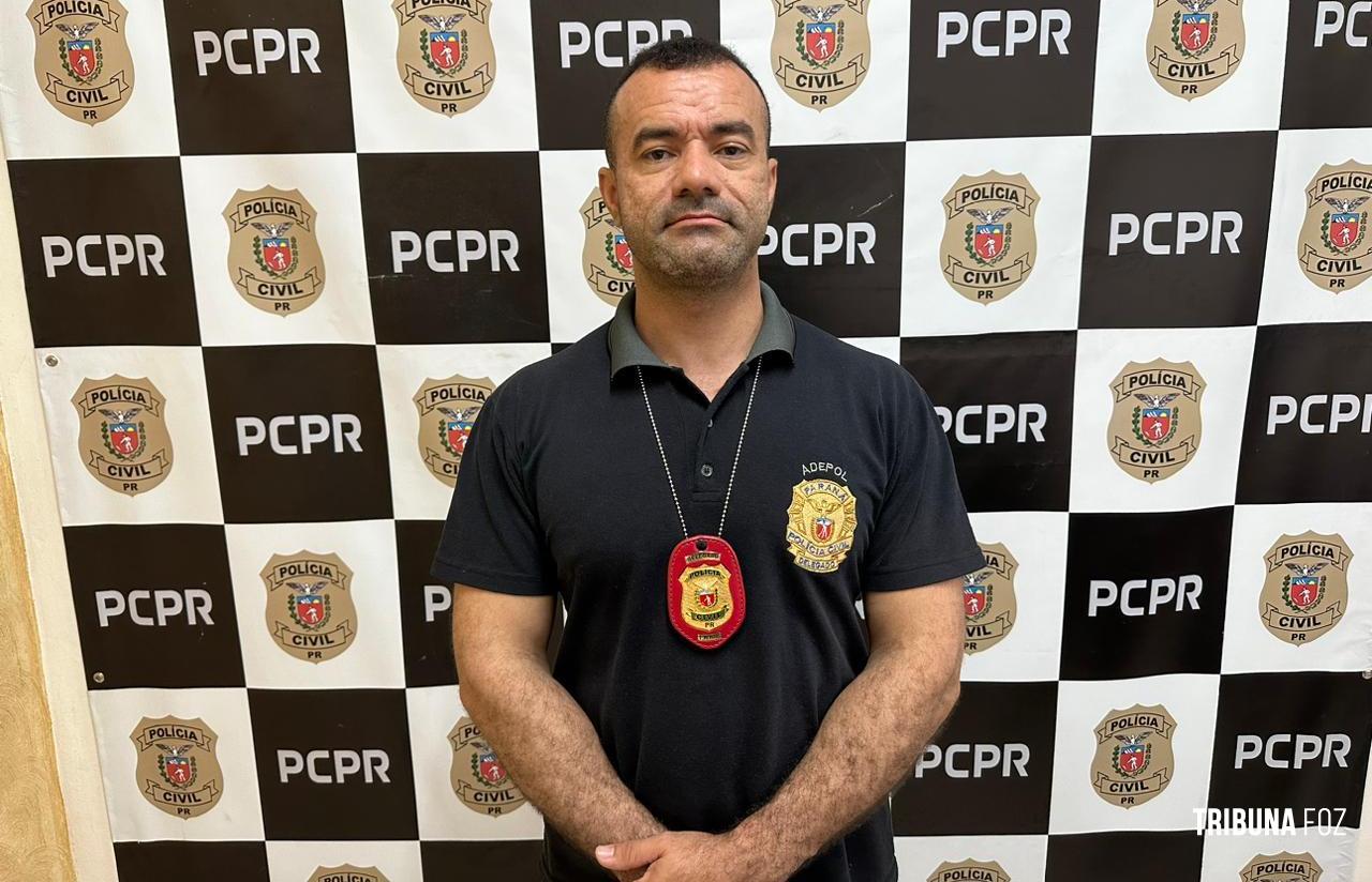 Polícia Civil de Santa Terezinha de Itaipu cumpre mandado de prisão por homicídio do estado de São Paulo