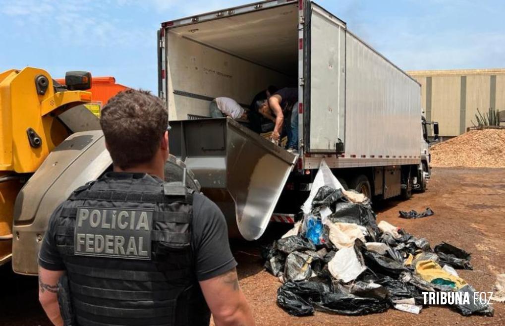 Policia Federal realiza incineração de 14 toneladas de drogas