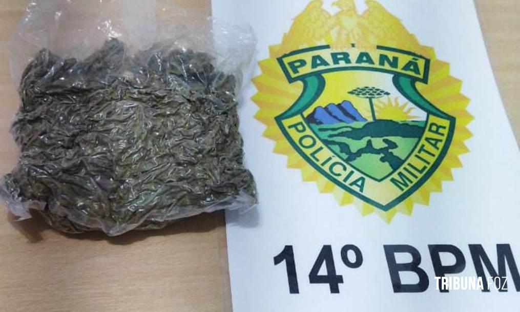 Polícia Militar prende homem com maconha no Bairro Três Lagoas 