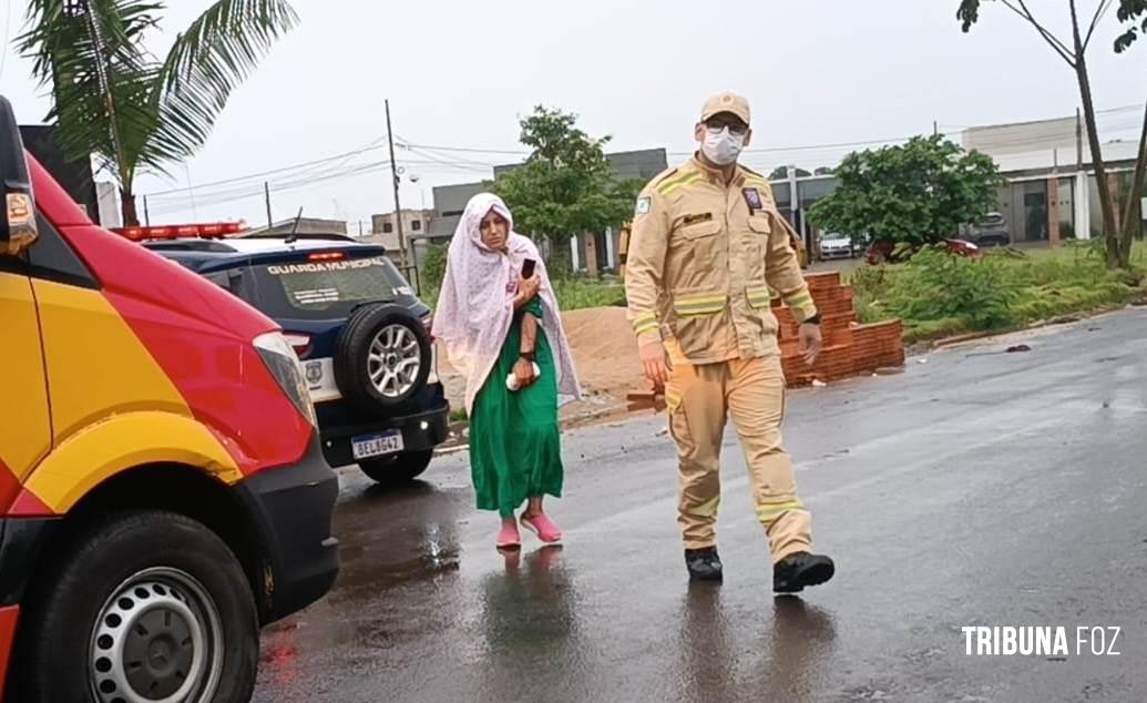 Siate socorre vítima que foi esfaqueada pelo ex-marido na Vila Carimã