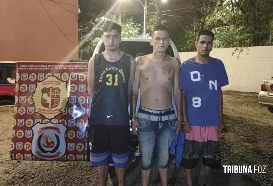 Três brasileiros são presos em Ciudad Del Este com caminhonete roubada