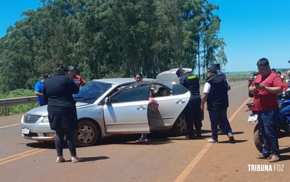 Condutora de 15 anos provoca grave acidente em Los Cedrales no Paraguai