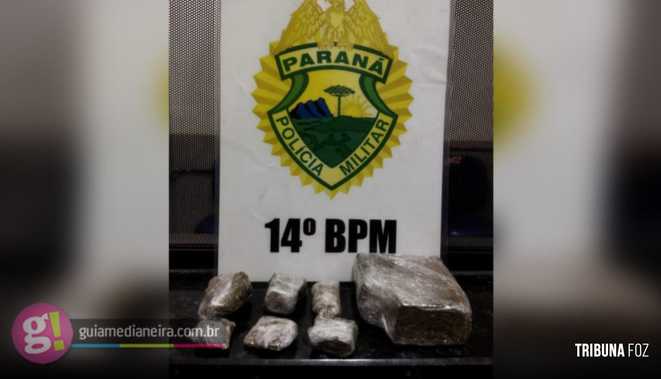 Passageiros de carro de aplicativo são presos com droga em Medianeira