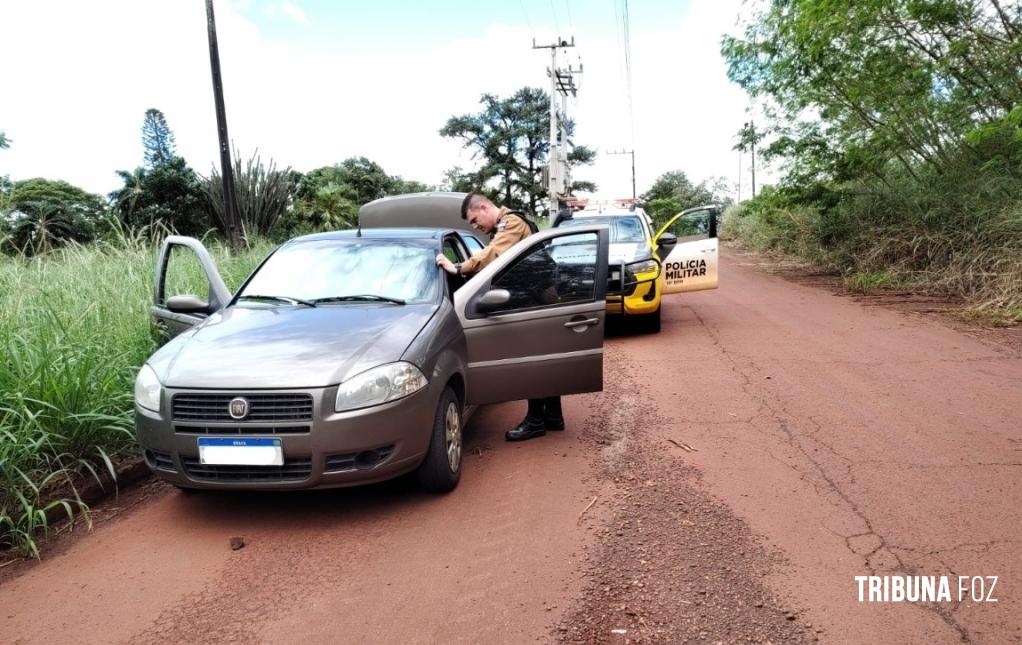 Patrulha Rural da PM recupera veículo roubado em São Miguel do Iguaçu