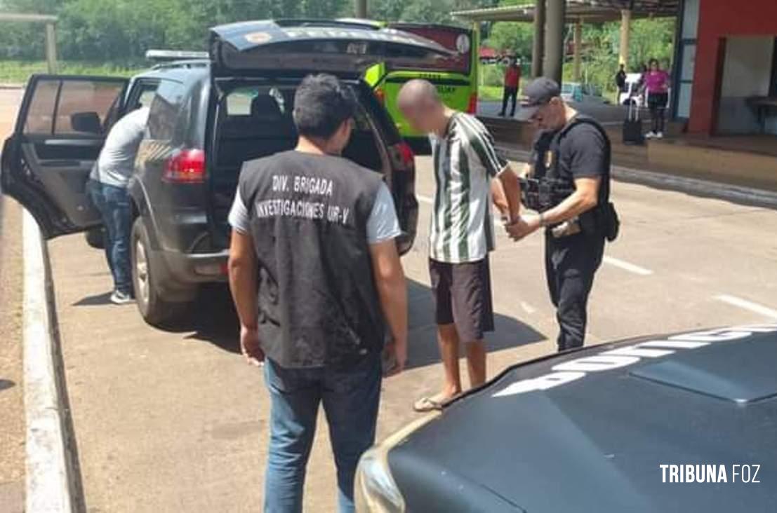 Policia Argentina prende brasileiro foragido da justiça em Puerto Iguazu