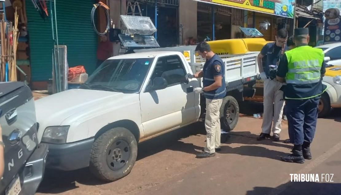 Policia do Paraguai recupera caminhonete furtada após reastreamento por satélite