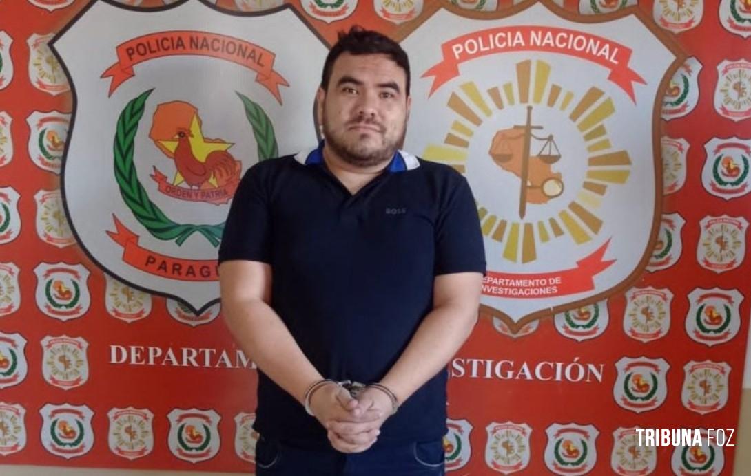 Policia Nacional do Paraguai prende membro do PCC envolvido em assalto em Ciudad Del Este