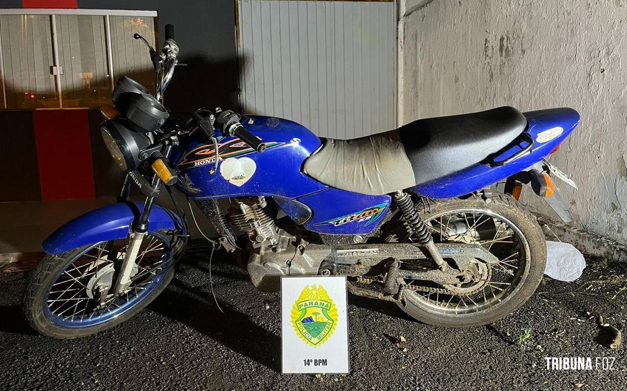 ROTAM recupera motocicleta com alerta de furto na Vila Portes