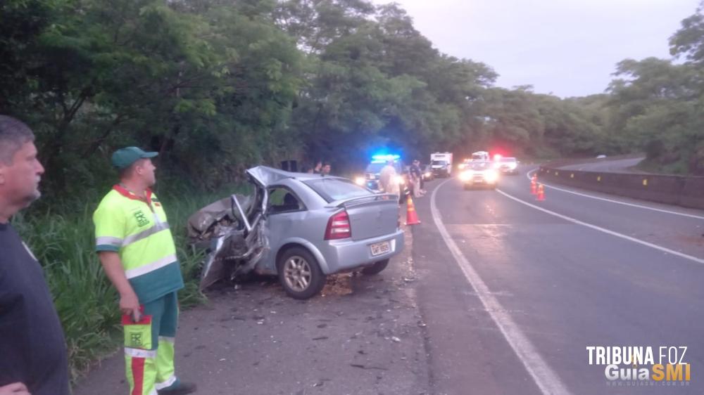 Um morto e outra ferida após colisão na BR-277 - Tribuna Foz