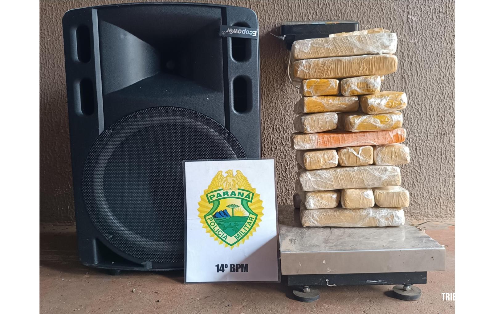 CHOQUE apreende 14 Kg de maconha na Vila Portes