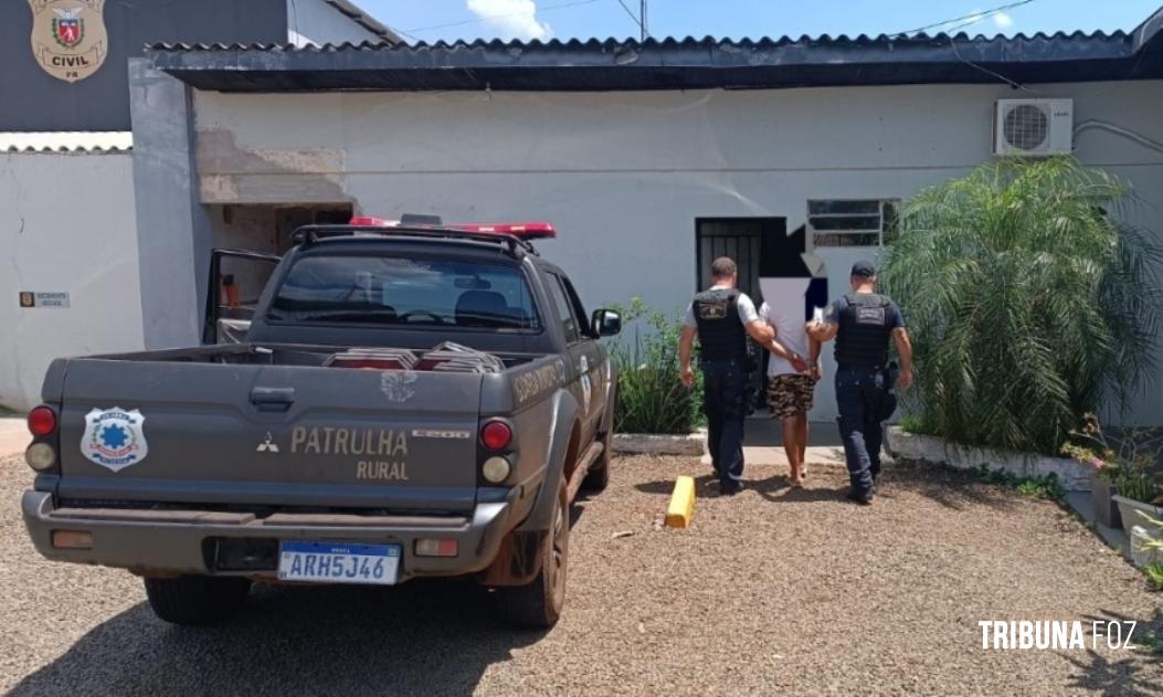 Homem tenta fugir da Guarda Municipal mas é capturado em São Miguel do Iguaçu