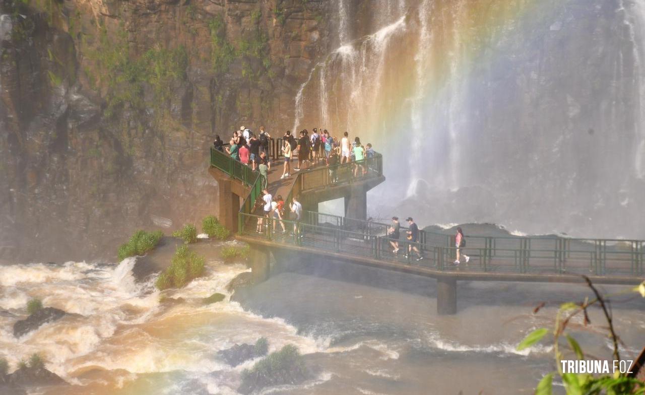 Mais de 12 mil pessoas aproveitaram o Natal no Parque Nacional do Iguaçu