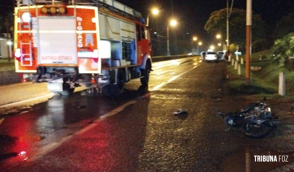 Motociclista morre após colisão frontal em Puerto Iguazu