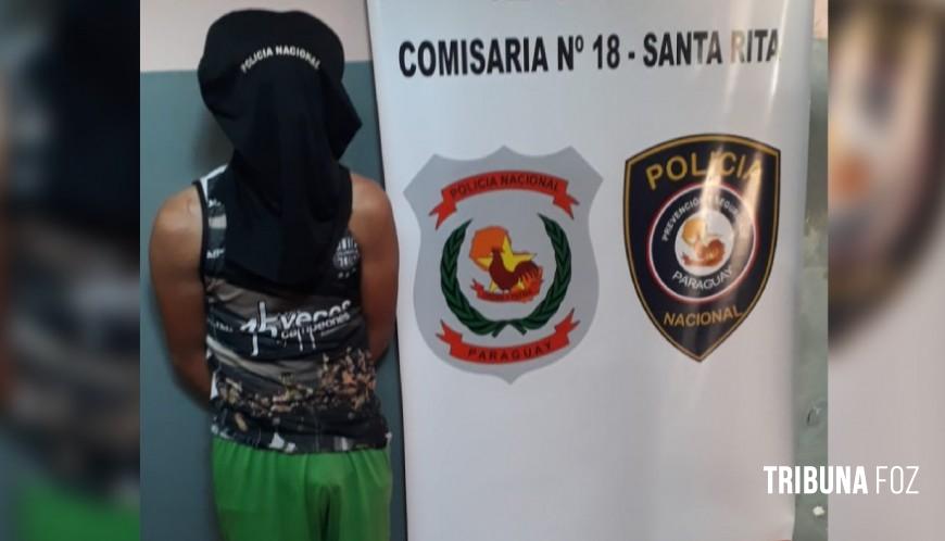 Policia Nacional do Paraguai prende jovem que teria abusado de uma menina de 12 anos