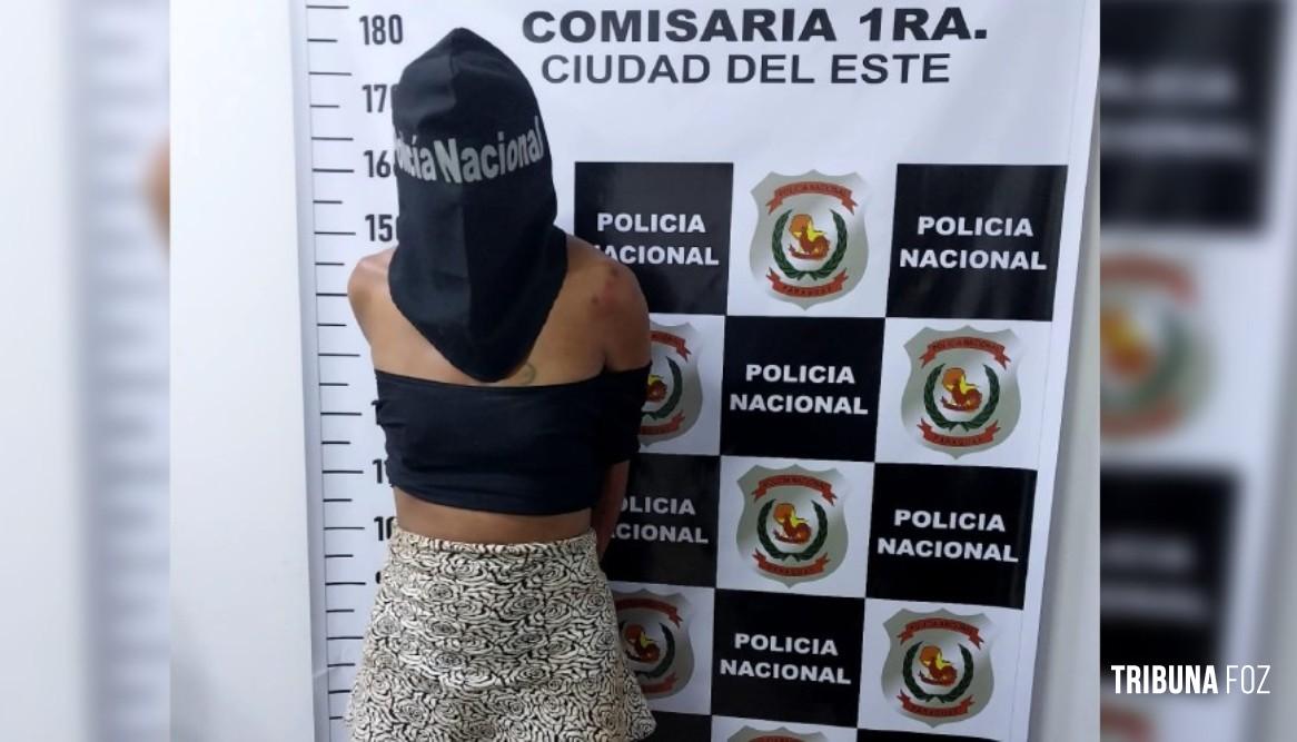 Travesti é preso em Ciudad Del Este após assaltar condutor de veículo de aplicativo