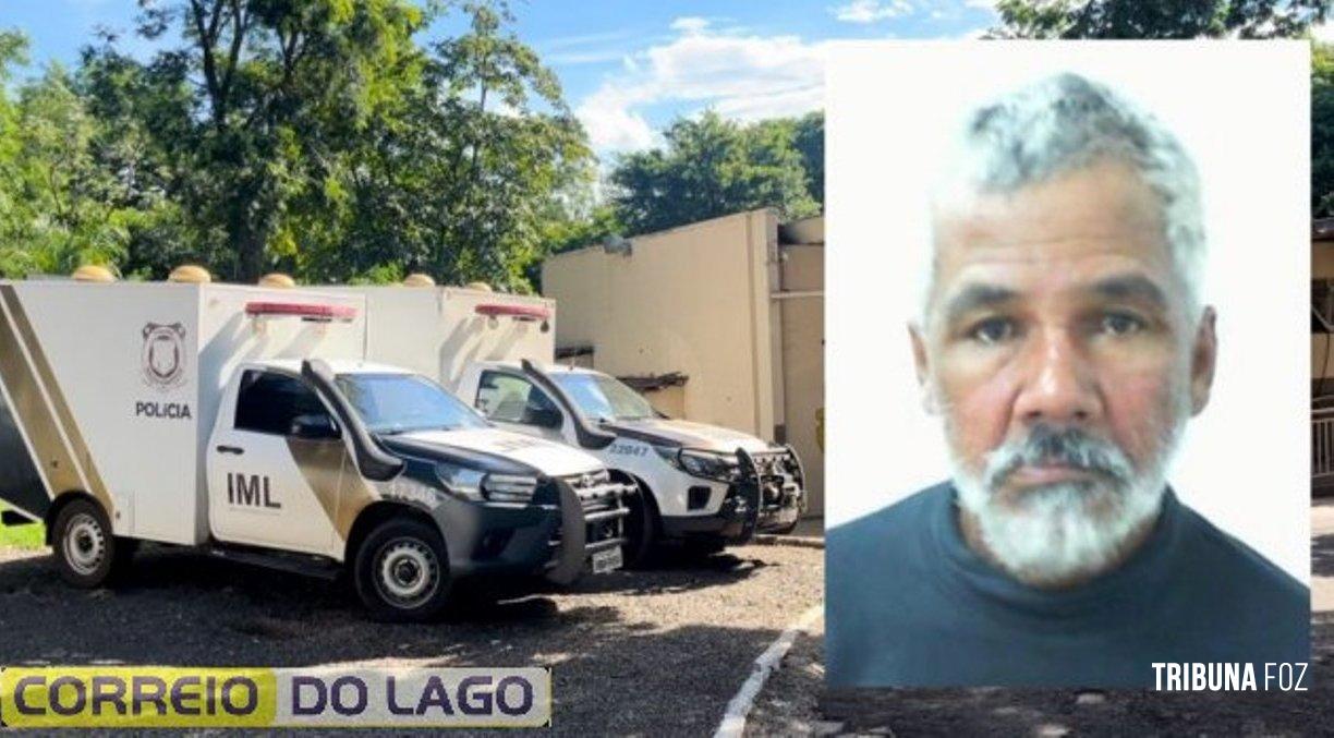 Corpo de Valdevino Cirino Dias, morto a facadas em Santa Terezinha de Itaipu continua no IML de Foz