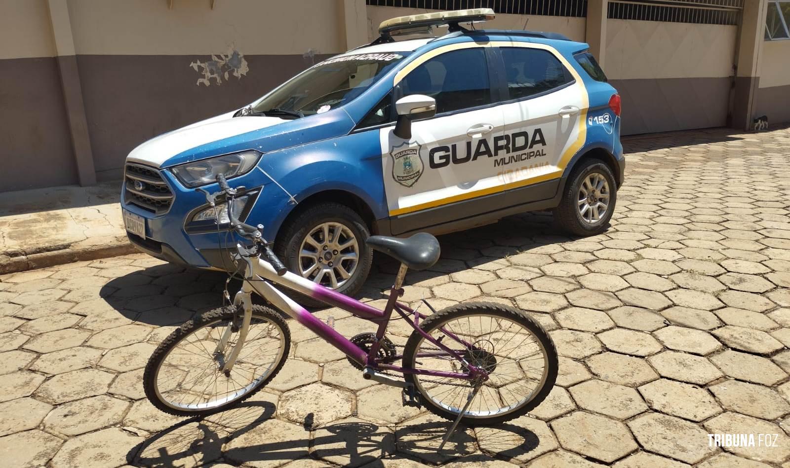 Guarda Municipal prende em flagrante autor de furto de bicicleta na Vila C