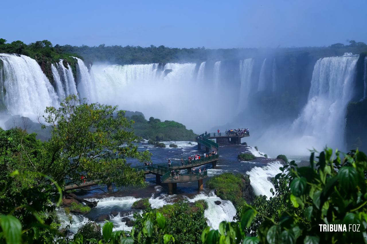 Moradores terão entrada gratuita para visitar as Cataratas no dia 10 de janeiro