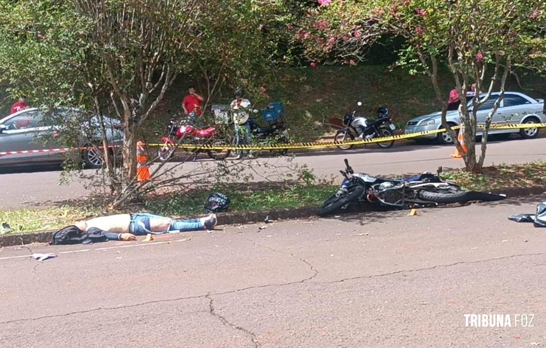 Motociclista morre após colisão na Vila A