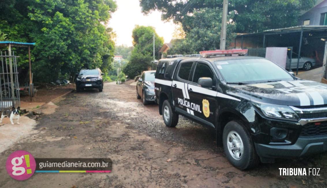 Polícia Civil faz operação em Medianeira para prender autores de homicídio em Itaipulândia