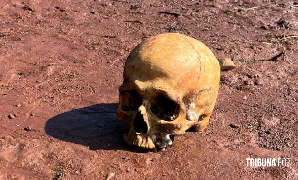 Polícia Militar é acionada após crânio humano ser encontrado em porto de areia em Santa Helena