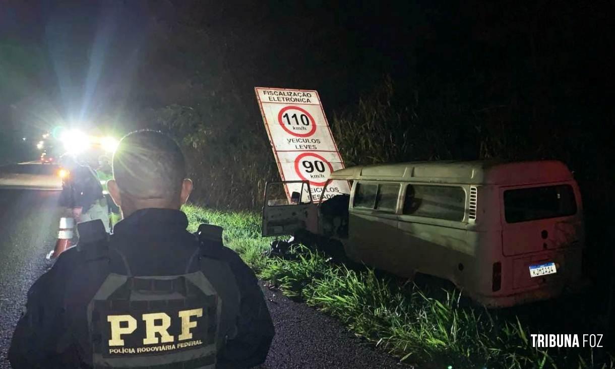 Acidente na BR-277 deixa um morto em São Miguel do Iguaçu