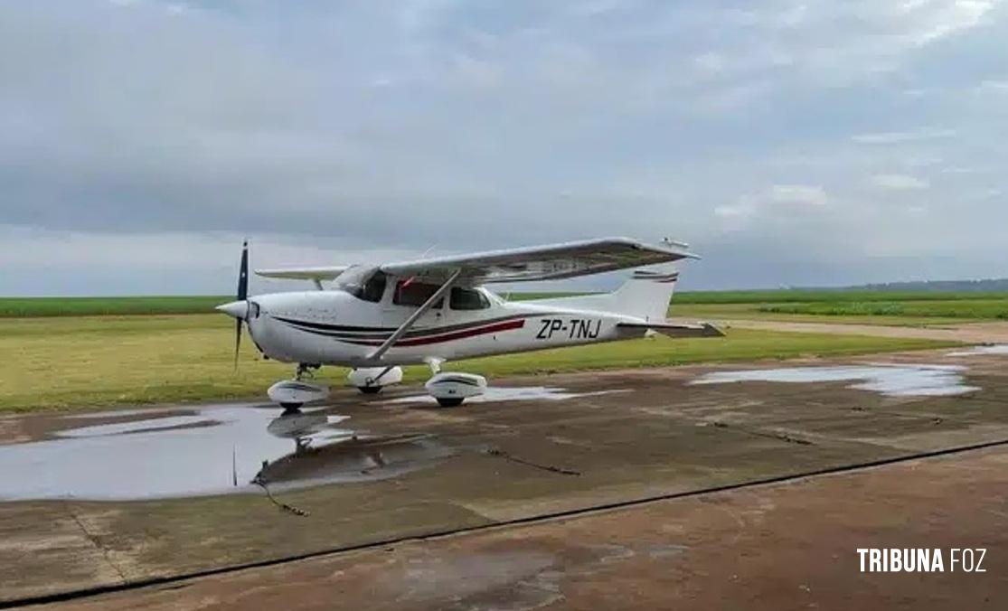 Avião monomotor é roubado durante assalto em fazenda no Paraguai