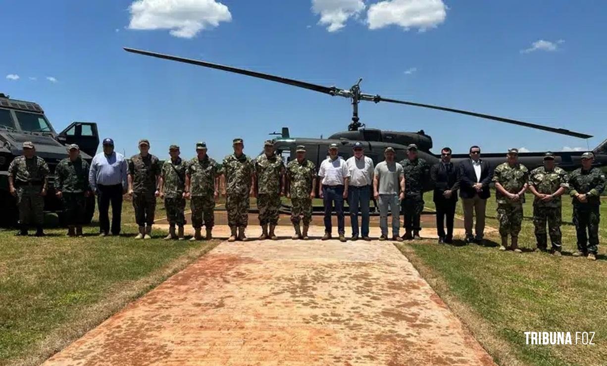 Brasil e Paraguai fazem operação contra o tráfico de drogas e armas na fronteira