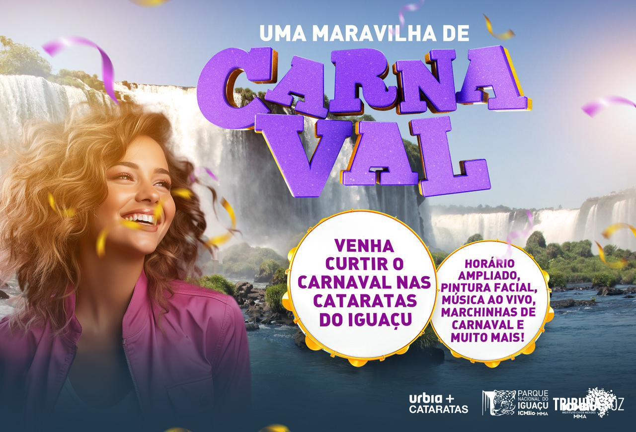 Cataratas do Iguaçu espera 42 mil visitantes durante todo o carnaval