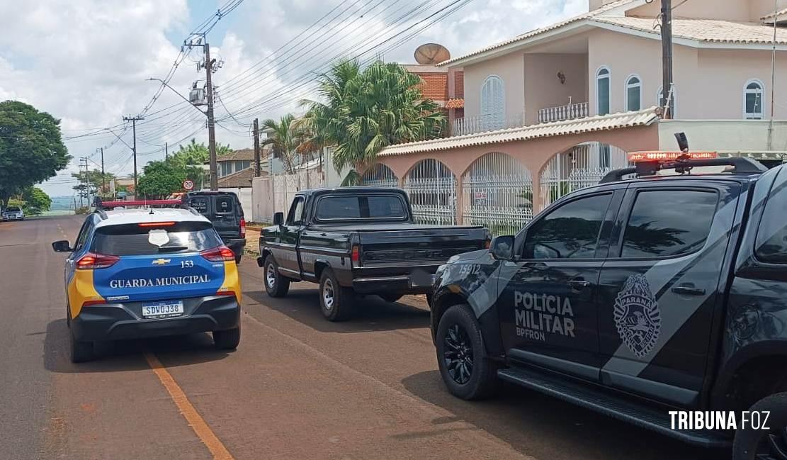 Homem é baleado em Medianeira e suspeito é detido pela Guarda Municipal de São Miguel do Iguaçu