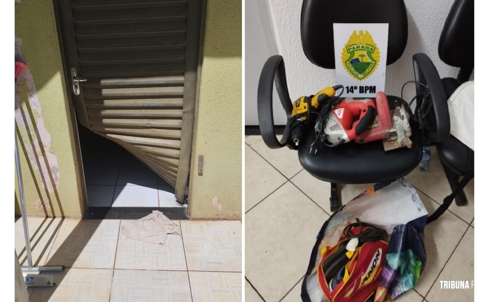 PM prende autores de furto em flagrante no Bairro Portal da Foz